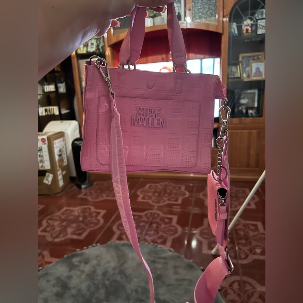 Steve Madden pink purse